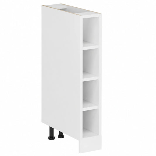 Vicco Armario de Cocina Modular R-Line, Blanco, 15 cm, sin Encimera