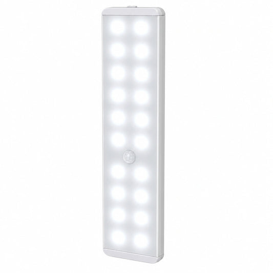 Luz LED Inalámbrica con Sensor de Movimiento, Recargable y con Control Remoto para Muebles y Armarios