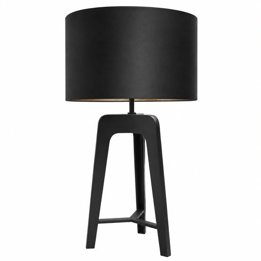 Lámpara de Mesa Negra Mate de Diseño 60,5 x 91 cm para Hogar y Restaurante