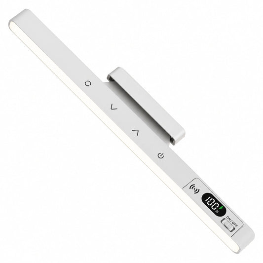 Luz LED Recargable con Control Remoto para Estantes, 29 cm, 5 Temperaturas de Color, Batería 2500mAh