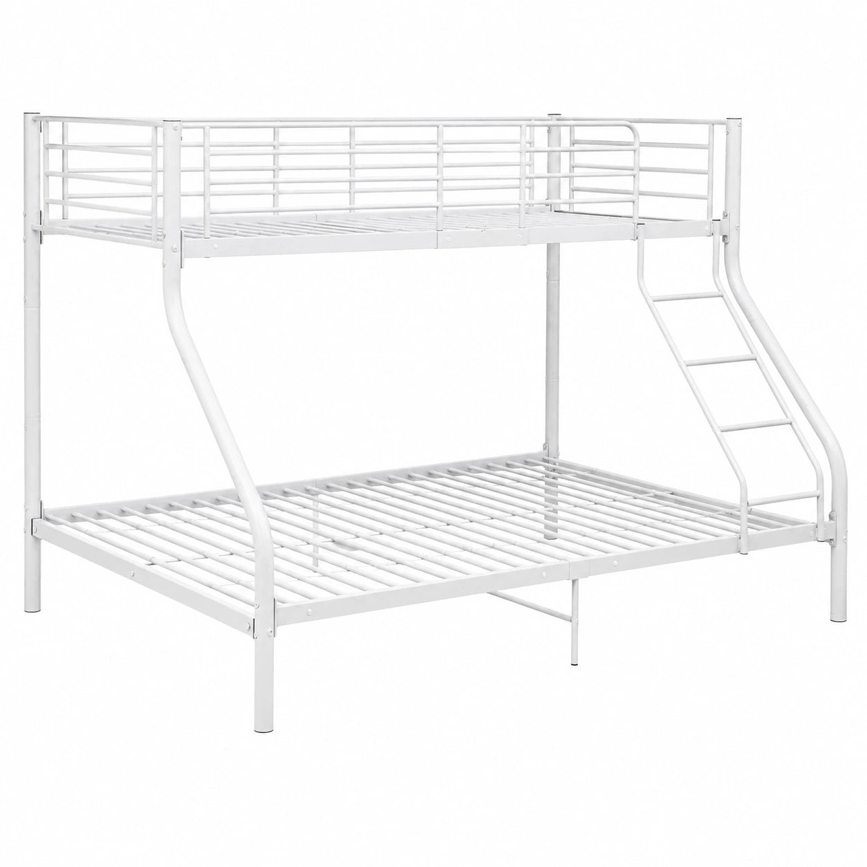 Litera Infantil Doble de Metal con Escalera Blanca