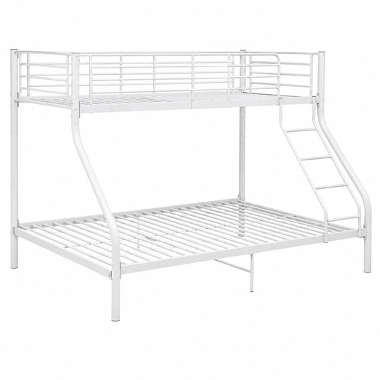 Litera Infantil Doble de Metal con Escalera Blanca